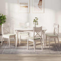 Cuscini per Seduta 4 pcs Crema 40 x 40 x 3 cm Velluto