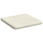 Cuscini per Seduta 4 pcs Crema 40 x 40 x 3 cm Velluto