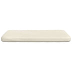 Cuscini per Seduta 4 pcs Crema 40 x 40 x 3 cm Velluto