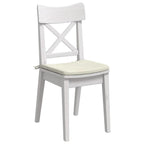 Cuscini per Seduta 4 pcs Crema 40 x 40 x 3 cm Velluto