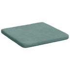 Cuscini per Seduta 4 pcs Verde Mare 40 x 40 x 3 cm Velluto