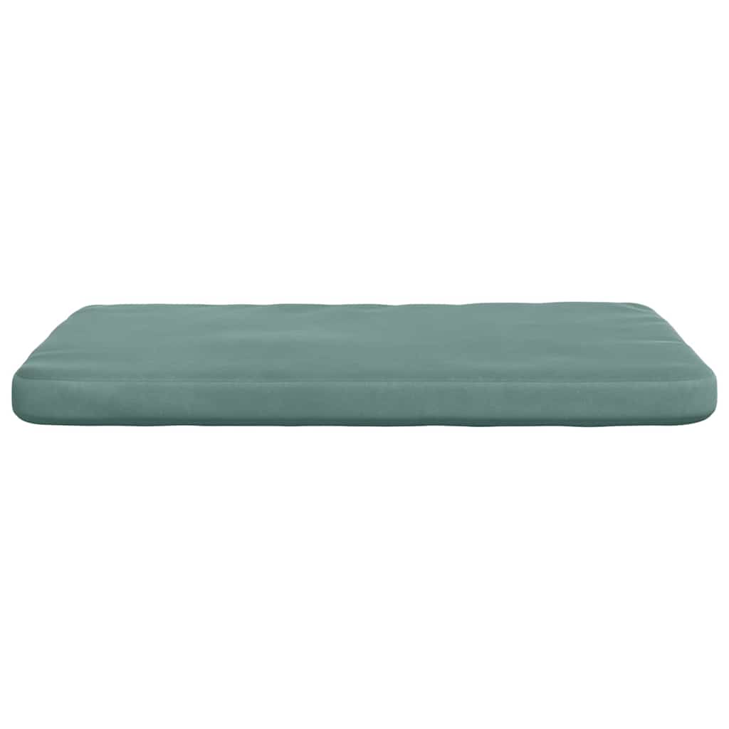 Cuscini per Seduta 4 pcs Verde Mare 40 x 40 x 3 cm Velluto