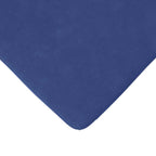 Cuscini per Seduta 4 pcs Blu Polizia 40 x 40 x 3 cm Velluto