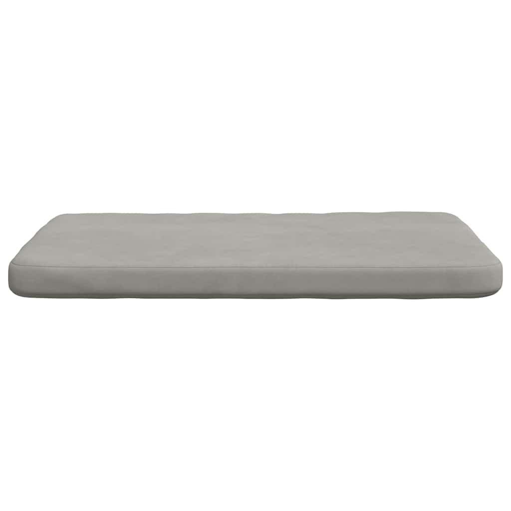 Cuscini per Seduta 4 pcs Grigio chiaro 40 x 40 x 3 cm
