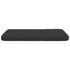 Cuscini per Seduta 4 pcs Nero 40 x 40 x 3 cm