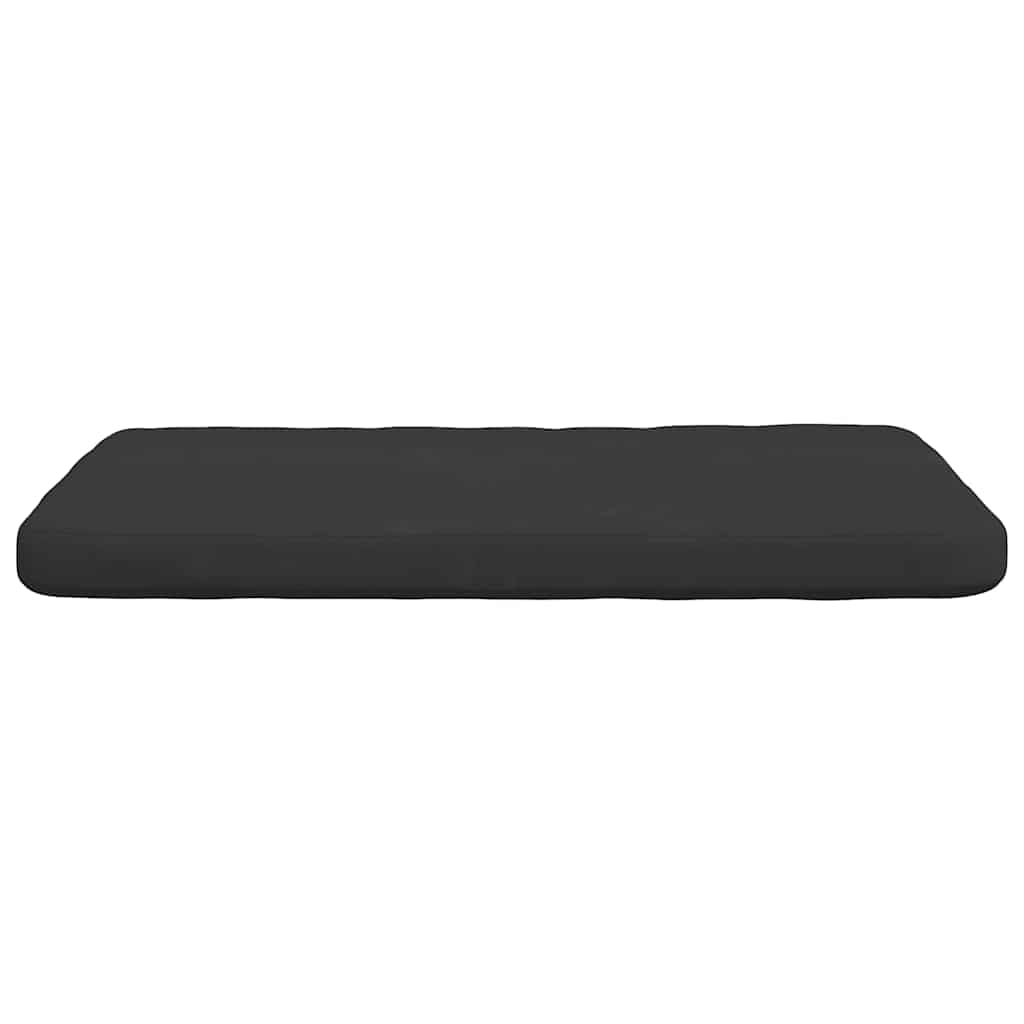 Cuscini per Seduta 4 pcs Nero 40 x 40 x 3 cm