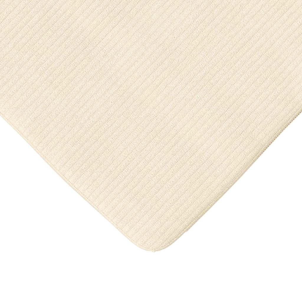 Cuscini per Seduta 4 pcs Crema 40 x 40 x 3 cm Tessuto in Cords