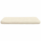 Cuscini per Seduta 4 pcs Crema 40 x 40 x 3 cm Tessuto in Cords