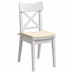Cuscini per Seduta 4 pcs Crema 40 x 40 x 3 cm Tessuto in Cords