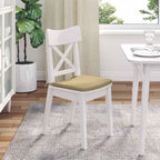 Cuscini per Seduta 4 pcs Grigio Verde 40 x 40 x 3 cm