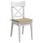 Cuscini per Seduta 4 pcs Grigio Verde 40 x 40 x 3 cm
