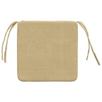 Cuscini per Seduta 4 pcs Grigio Verde 40 x 40 x 3 cm