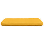 Cuscini per Seduta 4 pcs Giallo Chiaro 40 x 40 x 3 cm