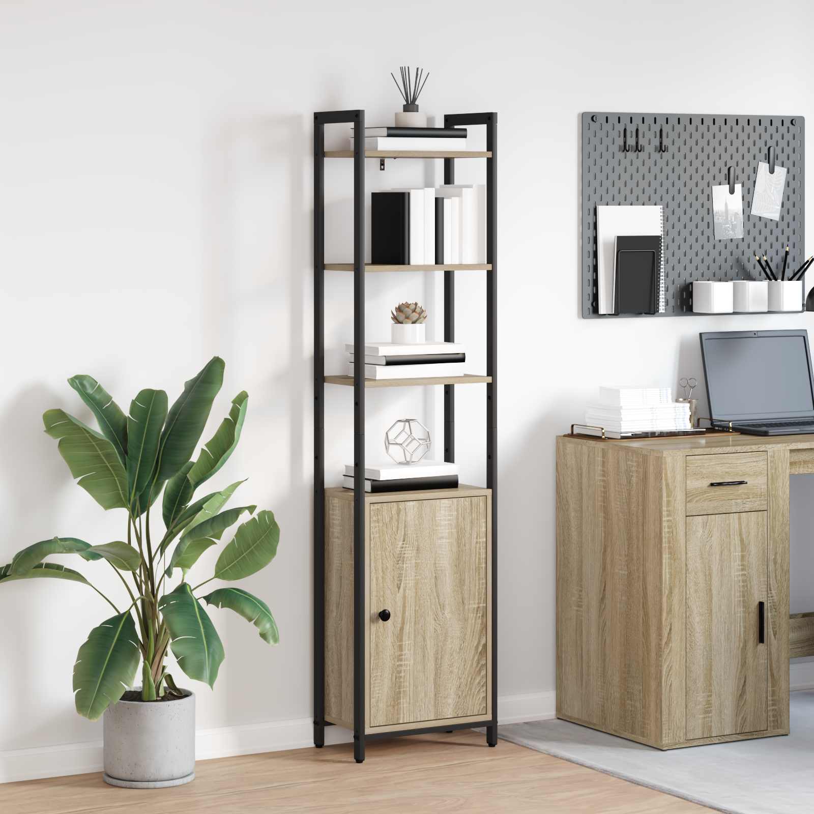 Armadio per Libri Rovere Sonoma