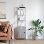 Armadio per Libri Grigio Sonoma 40 x 24 x 161 cm