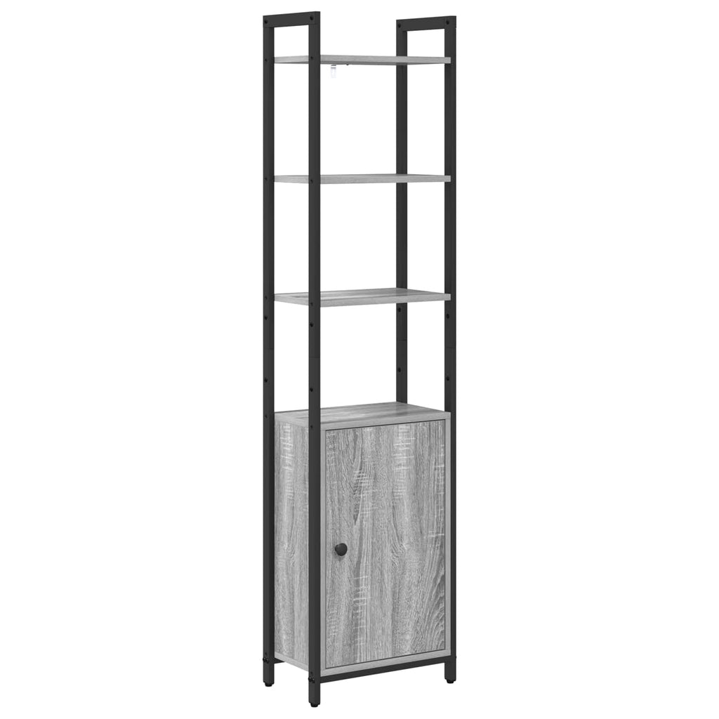 Armadio per Libri Grigio Sonoma 40 x 24 x 161 cm