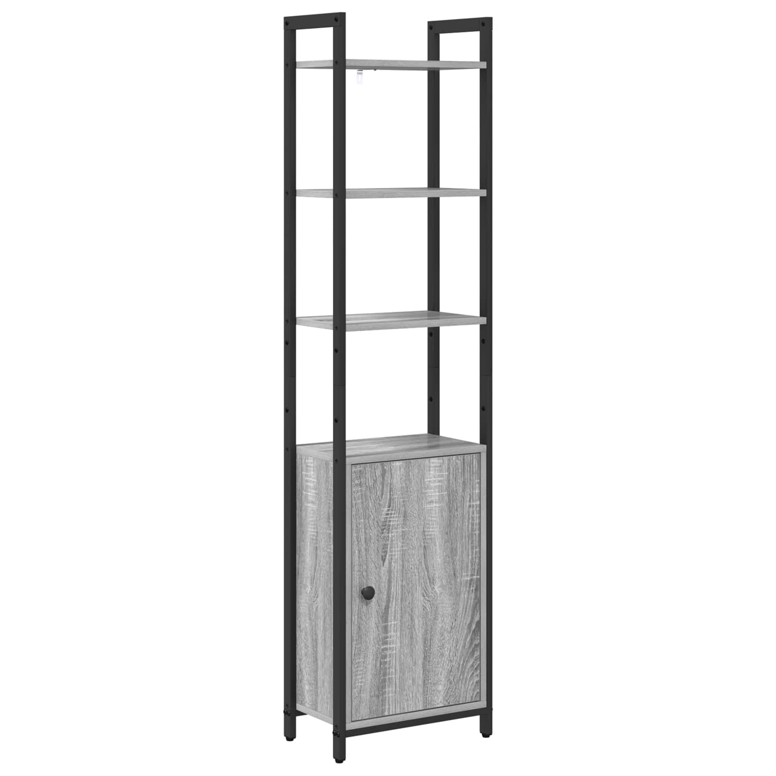 Armadio per Libri Grigio Sonoma 40 x 24 x 161 cm
