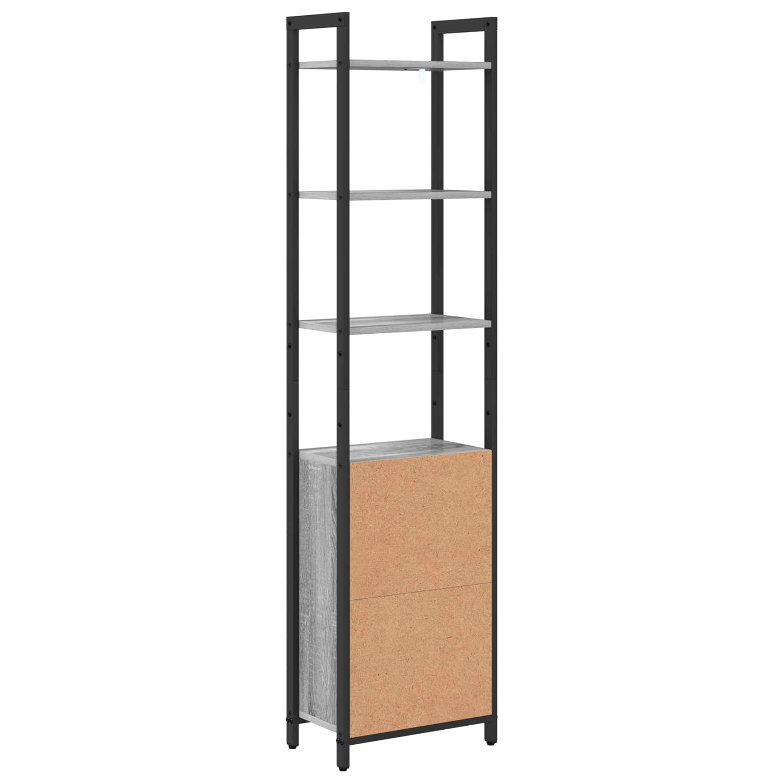 Armadio per Libri Grigio Sonoma 40 x 24 x 161 cm