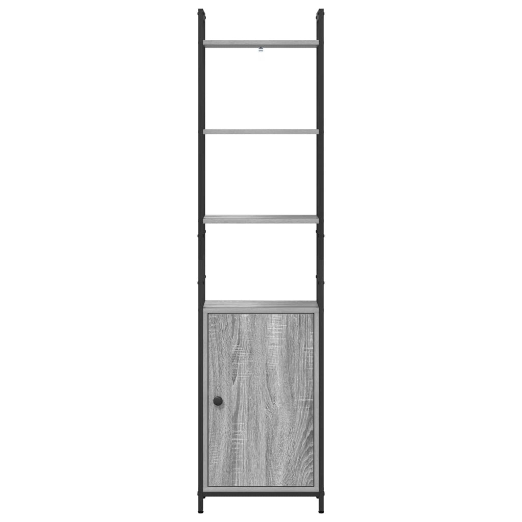 Armadio per Libri Grigio Sonoma 40 x 24 x 161 cm