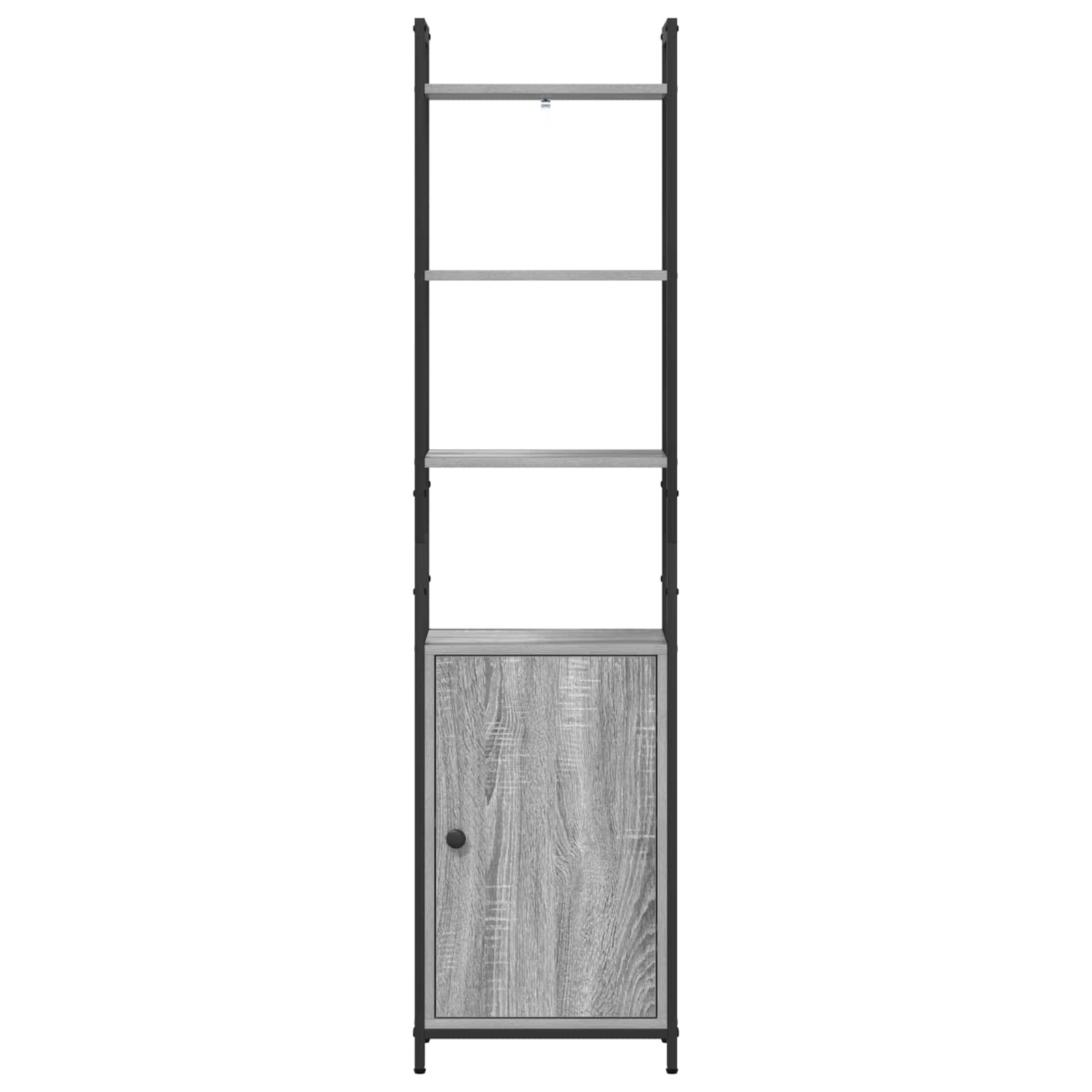 Armadio per Libri Grigio Sonoma 40 x 24 x 161 cm