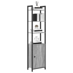 Armadio per Libri Grigio Sonoma 40 x 24 x 161 cm
