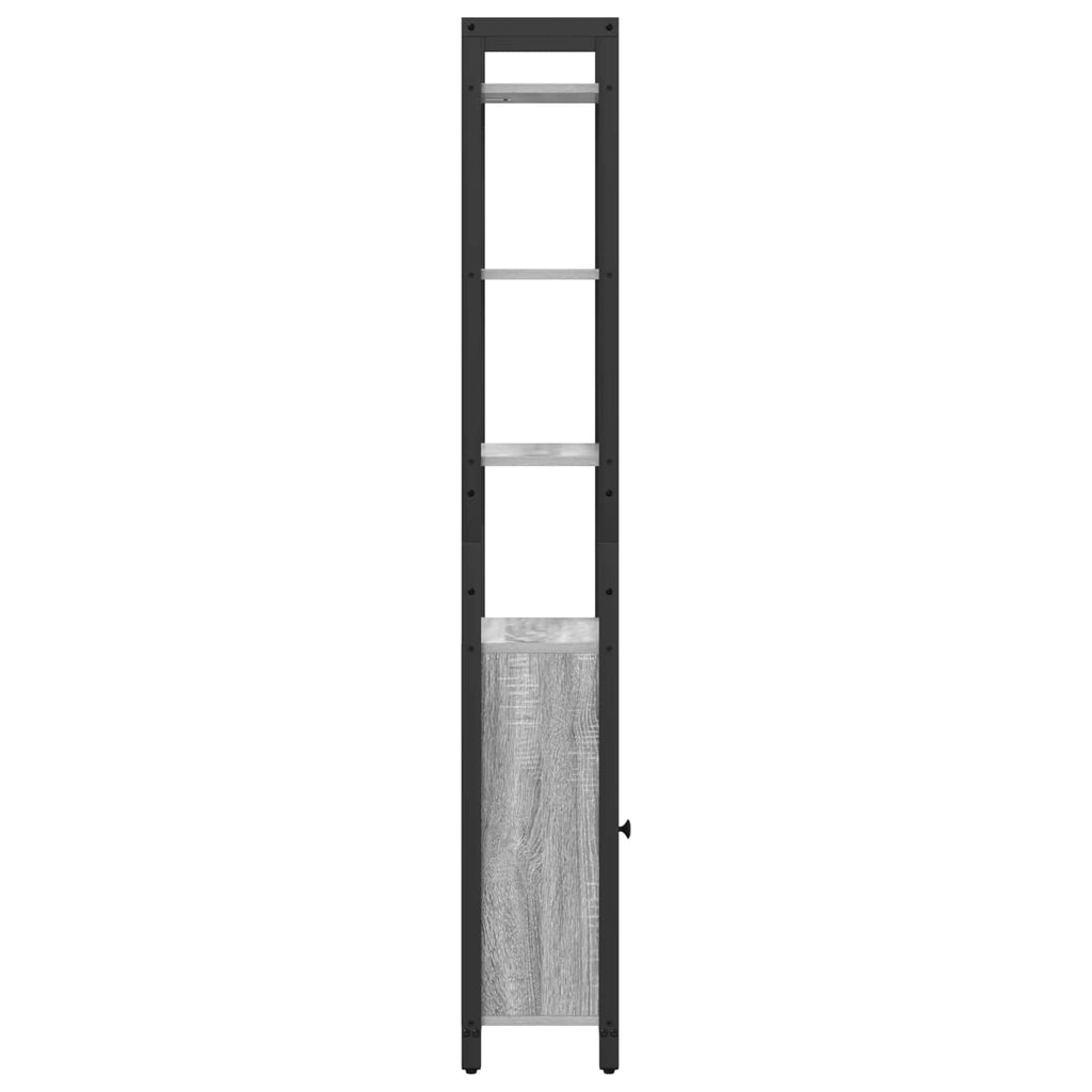 Armadio per Libri Grigio Sonoma 40 x 24 x 161 cm