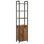 Armadio per Libri Legno vecchio 40 x 24 x 161 cm