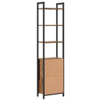 Armadio per Libri Legno vecchio 40 x 24 x 161 cm