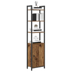 Armadio per Libri Legno vecchio 40 x 24 x 161 cm