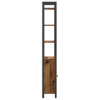 Armadio per Libri Legno vecchio 40 x 24 x 161 cm