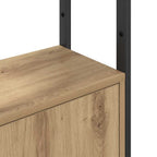 Armadio per Libri Rovere artigianale 40 x 24 x 161 cm