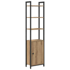 Armadio per Libri Rovere artigianale 40 x 24 x 161 cm