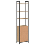 Armadio per Libri Rovere artigianale 40 x 24 x 161 cm