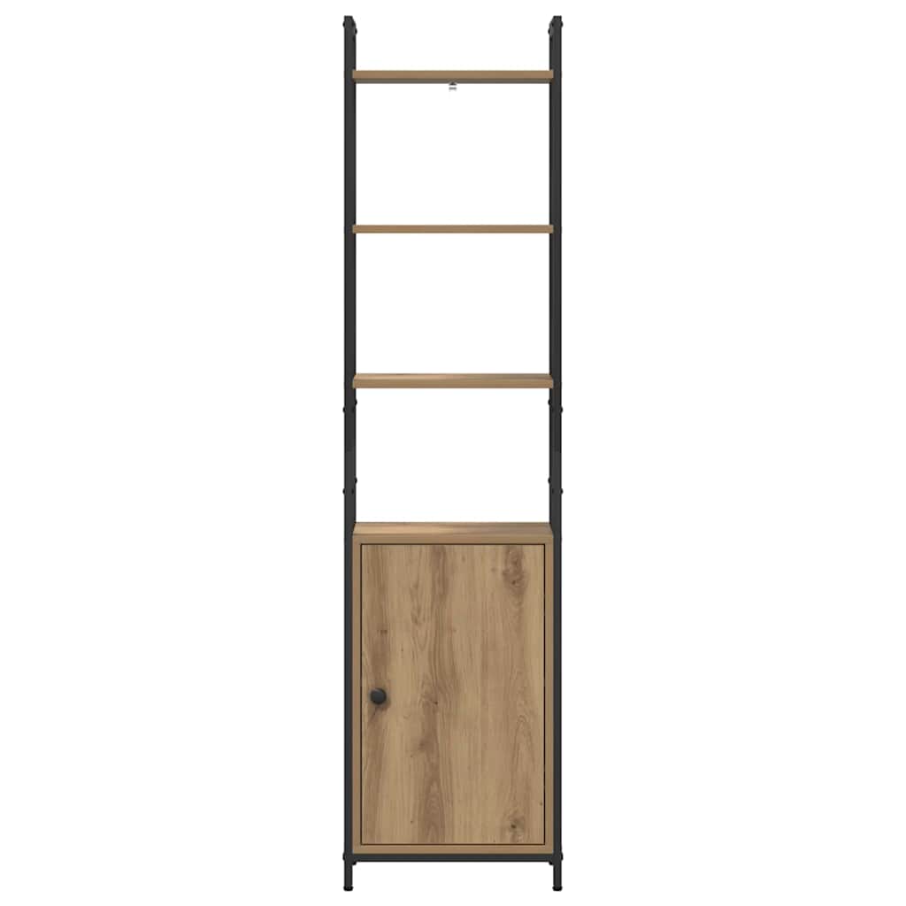 Armadio per Libri Rovere artigianale 40 x 24 x 161 cm