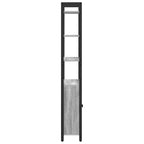 Armadio per Libri Grigio Sonoma 60 x 24 x 161 cm