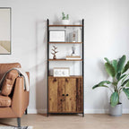 Armadio per Libri Legno vecchio 60 x 24 x 161 cm