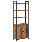 Armadio per Libri Legno vecchio 60 x 24 x 161 cm