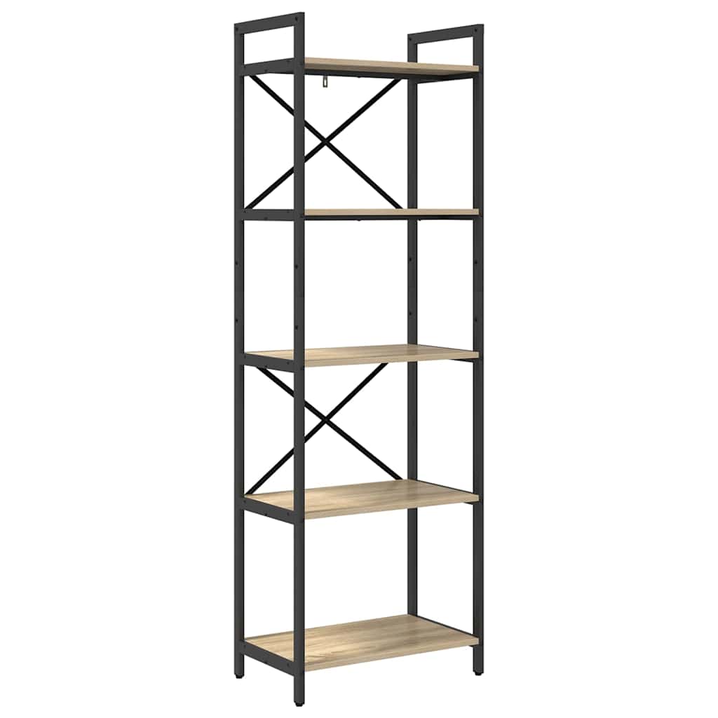 Libreria Rovere Sonoma 56 x 34 x 171 cm Legno multistrato