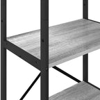 Libreria Grigio Sonoma 56 x 34 x 171 cm Legno multistrato