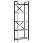 Libreria Grigio Sonoma 56 x 34 x 171 cm Legno multistrato