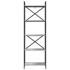 Libreria Grigio Sonoma 56 x 34 x 171 cm Legno multistrato