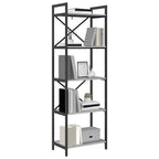 Libreria Grigio Sonoma 56 x 34 x 171 cm Legno multistrato