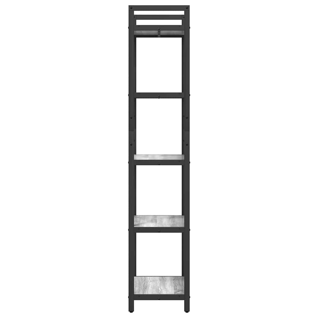 Libreria Grigio Sonoma 56 x 34 x 171 cm Legno multistrato