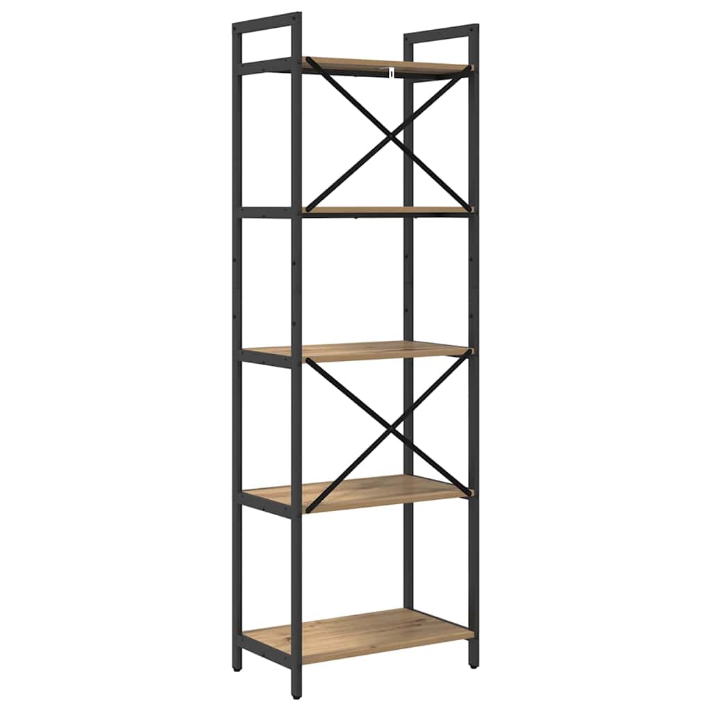 Libreria Rovere artigianale 56 x 34 x 171 cm Legno multistrato