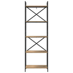 Libreria Rovere artigianale 56 x 34 x 171 cm Legno multistrato