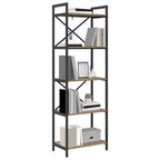 Libreria Rovere artigianale 56 x 34 x 171 cm Legno multistrato