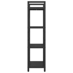 Libreria Rovere Nero 56 x 34 x 133,5 cm Legno multistrato
