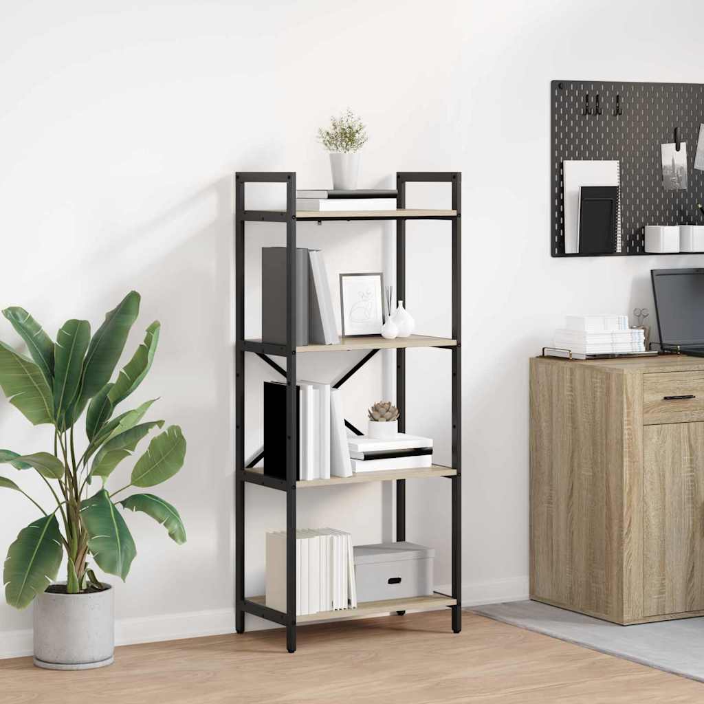 Libreria Rovere Sonoma 56 x 34 x 133,5 cm Legno multistrato