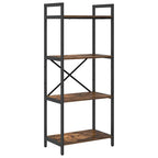 Libreria Rovere fumé 56 x 34 x 133,5 cm Legno multistrato