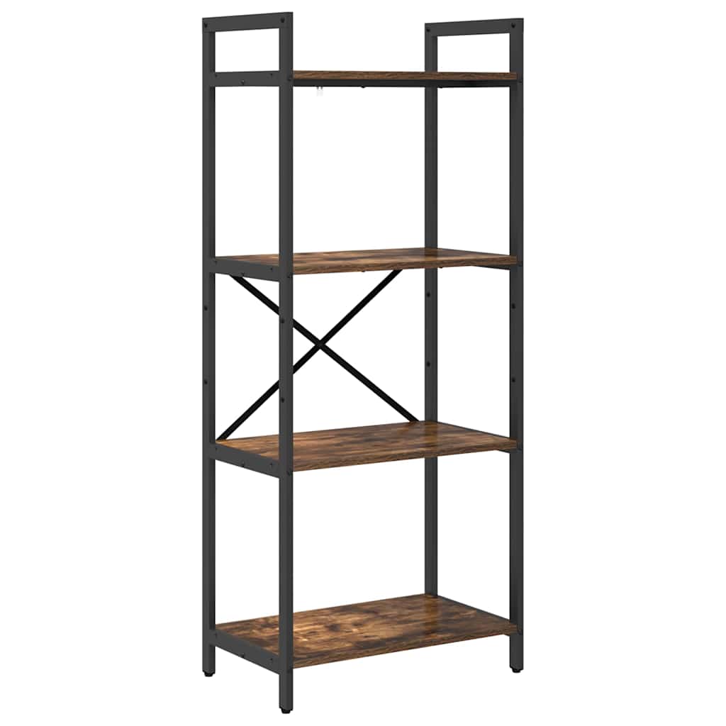 Libreria Rovere fumé 56 x 34 x 133,5 cm Legno multistrato
